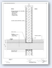 Bouwkundig detail. Voorbeeld